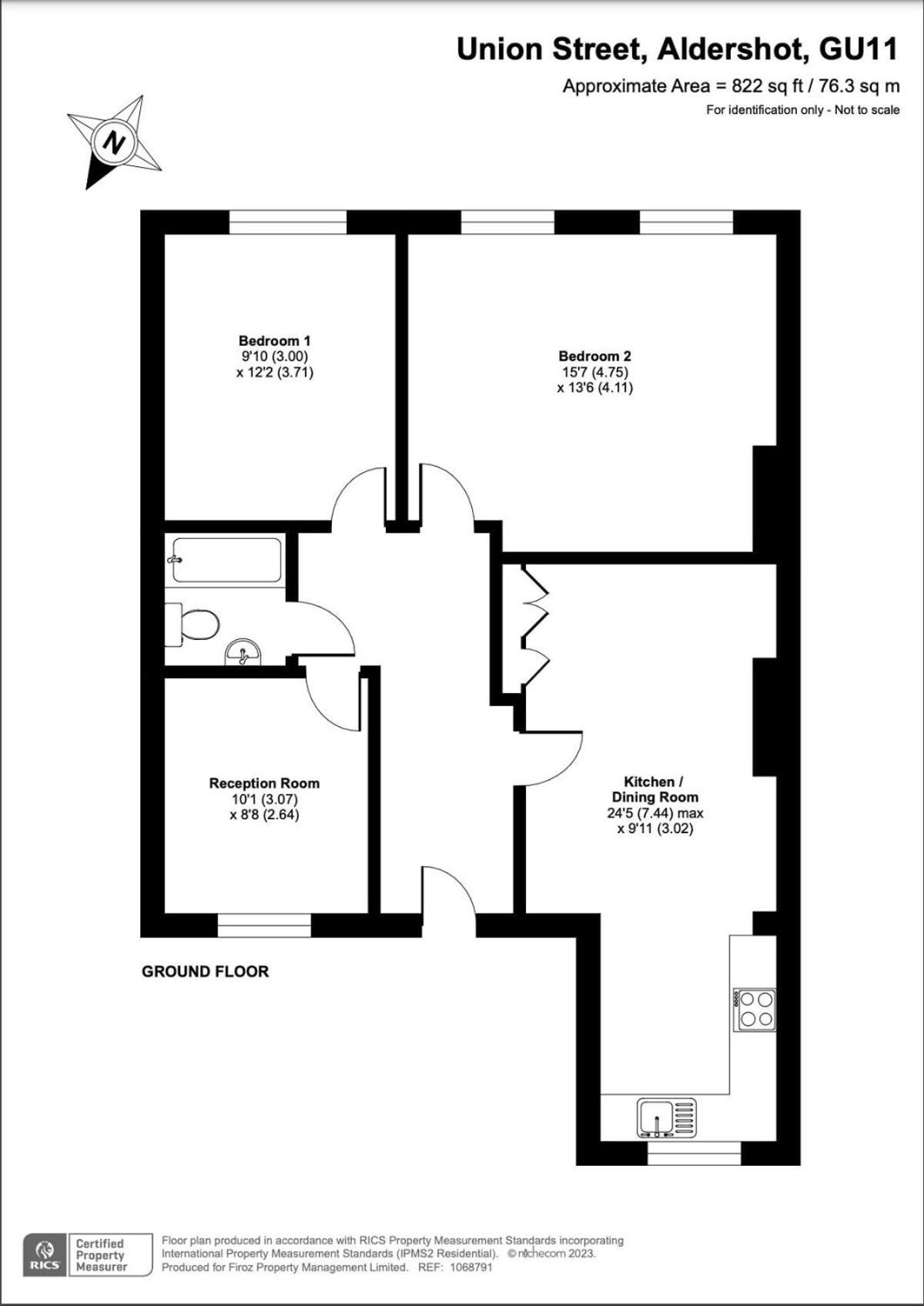 Brand New, 2 Bed 1 Bath, Modern Town Center Apartment, Free Wifi & Netflix By Redwood Stays Aldershot Exterior photo